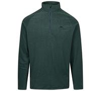 Trespass Mens Keynote Anti Pilling 1/4 Zip Fleece Top (Pine) - Green - Size X-Large