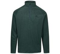 Trespass Mens Keynote Anti Pilling 1/4 Zip Fleece Top - Pine - S - Pine - 100% Polyester