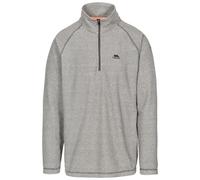 Trespass Mens Keynote Anti Pilling 1/4 Zip Fleece Top - Black - Size X-Large