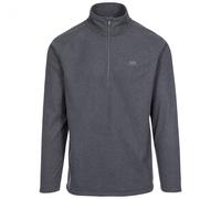 (S, Charcoal) Trespass Mens 1/2 Zip Fleece Pullover Keynote