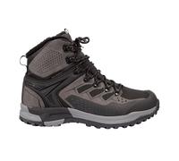 Trespass Mens Knox DLX Walking Boots - Black/Grey - 10 UK - Black/Grey - 20% PU/20% Softshell/20% Textile/20% Phylon/20% Rubber