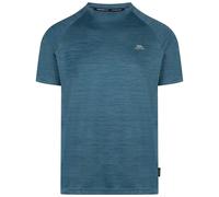 Trespass Mens Leecana TP75 T-Shirt - Bondi Blue Marl - Bondi Blue Marl - XS - 100% Polyester