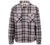 Trespass Men's Lined Shirt Danehill - Sherpa Lining, 1 Piece Collar, 2 Chest Pockets, 2 Lower Pockets, Full Length Front Zip, Shell 100% Cotton, Lining 100% Polyester