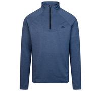 Trespass Men's Long Sleeve Tshirt Valin - Men's Activewear Top, Running Gear with Reflective Detail, Workout Sports Top with 1/4 Zip