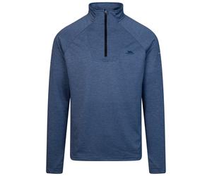Trespass Mens Long Sleeve T-Shirt Valin - 1/4 Zip Top with Reflective Detail