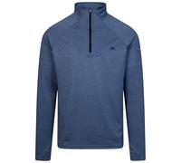 Trespass Men's Long Sleeve Tshirt Valin - Men's Activewear Top, Running Gear with Reflective Detail, Workout Sports Top with 1/4 Zip