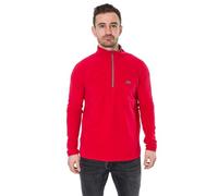 Trespass Mens 1/2 Zip Microfleece Blackford Red XXL