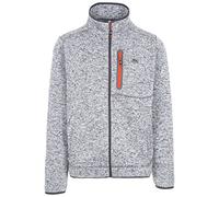 Trespass Mens Bingham Fleece Jacket Grey Marl S
