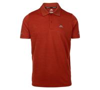(L, Burnt Sienna Marl) Trespass Mens Mckay Active Polo Shirt