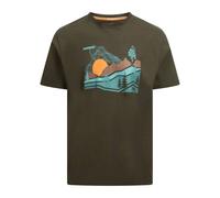 Trespass Men's Murray Quick Dry T-Shirt in Olive | Size: Large Trespass Olive L