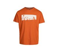 (XL, Burnt Orange Marl) Trespass Mens Nellow Biker T-Shirt