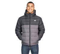 Trespass Men's Oskar Padded Water Resistant Jacket - Black - Black - M