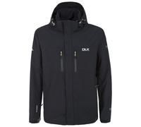 Trespass Men's Oswalt DLX Waterproof Jacket in Black | Size: 3XL Trespass Black 3XL