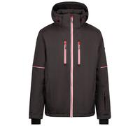 Trespass Mens Ski Jacket Joseph - Padded, Waterproof, Windproof, Detachable Hood, Water Repellent Zips, Chest & Lower Pockets, Snowskirt, Ventilation, Adjustable Cuffs, Polyester Shell