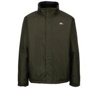 (M, Dark Vine) Trespass Mens Padded Jacket With Hood Farmcott