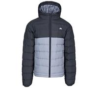 Trespass Mens Padded Water Resistant Jacket Oskar Carbon in Size - XXS