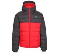 Trespass Mens Padded Water Resistant Jacket Oskar Red in Size - L