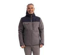 Trespass Mens Padded Waterproof Jacket Tp75 Eastwell Storm Grey in Size - S