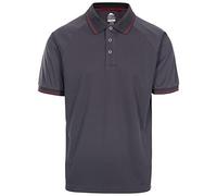 Trespass Mens Polo Shirt Bonington - Plain, Contrast Trims, Quick Dry