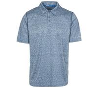 Trespass Monocle Mens Polo Top Casual Gym T Shirt in Grey & Navy