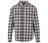 Trespass Men's Portlaw Checked Shirt in Black | Size: Medium Trespass Black M