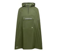Trespass Men's Qikpac Hooded Waterproof Packaway Poncho in Dark Green | Size: XL Trespass Dark Green XL