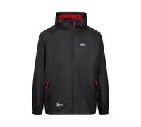 Trespass Men's Qikpac Waterproof Jacket in Black | Size: XS Trespass Black XS