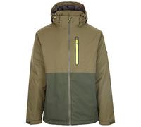 Trespass Mens Rain Jacket Iggley Chive in Size - XXL
