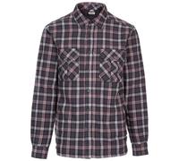 Trespass Men's Rapeseed Check Shirt in Dark Grey | Size: Medium Trespass Dark Grey M