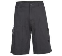 Trespass Mens Rawson Shorts - Charcoal Cotton - Size Medium