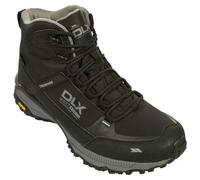 Trespass Mens Renton Waterproof Walking Boots - Black - 9 UK - Black - 50% Textile/50% Rubber