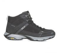 Trespass Men's Renton Waterproof Walking Boots in Black | Size: 6 Trespass Black 6