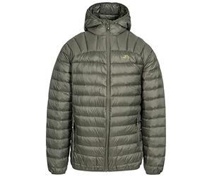 Trespass Mens Romano Lightweight Down Packaway Jacket - Olive - S