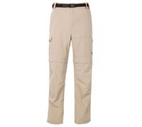 Trespass Men's Rynne B Mosquito Repellent Cargo Trousers in Light Beige | Size: 2XL Trespass Light Beige 2XL
