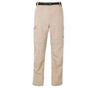 Trespass Men's Rynne B Mosquito Repellent Cargo Trousers in Light Beige | Size: XS Trespass Light Beige XS