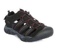 Trespass Mens Sandals Torrance Black in Size - 9