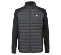 Trespass Men's Saunter Full Zip Fleece Jacket in Black | Size: Medium Trespass Black M