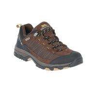 Trespass Mens Scarp Technical Trainers - Dark Brown - 13 UK - Dark Brown - 60% PU/20% Textile/20% Suede
