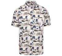 (XXXL, Off White Print) Trespass Mens Casual Printed Shirt - Frantom
