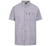 Trespass Mens Shirt Short Sleeve Cotton Slub Casual Summer Top Buttons Basham
