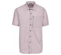 Trespass Mens Short Sleeve Checked Shirt Lansing Red Check in Size - XXS