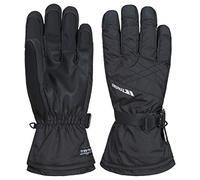 Trespass Mens Ski Gloves Snowboarding Black Warm Anti Pil Fleece Reunited II