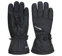 Trespass Mens Ski Gloves Snowboarding Black Warm Anti Pil Fleece Reunited II