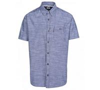 Trespass Men's Slapton Short Sleeve Shirt in Dark Blue | Size: Medium Trespass Dark Blue M