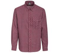 Trespass Mens Snyper Check Shirt - Red - Size X-Small