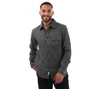 Trespass Mens Snyper Checked Shirt - Green - XS - Green - 65% Polyester/35% Cotton