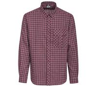 Trespass Mens Snyper Checked Shirt Red Check XXS