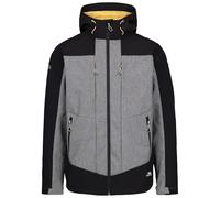 Trespass Mens Softshell Jacket with Grown On Hood and Zip Pockets Tamston