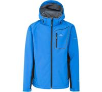 Trespass Mens Strathy II Softshell Hooded Jacket Coat - Blue - S