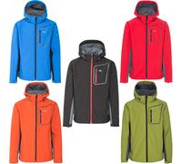 Trespass Mens Strathy II Softshell Hooded Outdoor Walking Hiking Jacket Coat